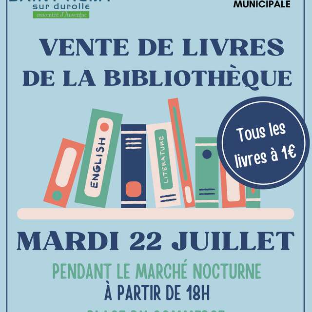Vente de livre
