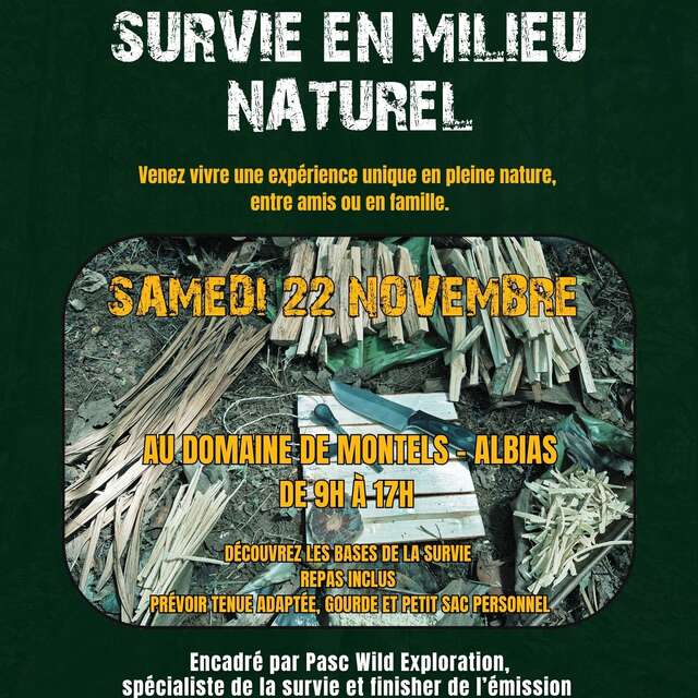 Stage Survie en Milieu Naturel