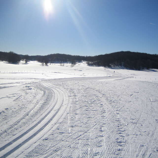 Ski nordique aux Plans d'Hotonnes - Plateau de Retord