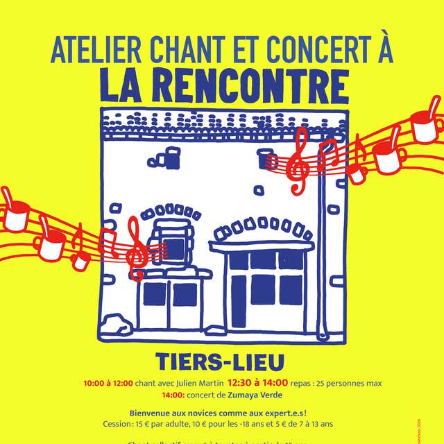 Atelier chant, concert Juju-Box
