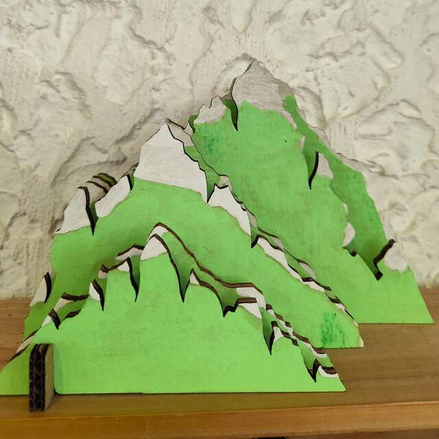 Atelier créatif : "Montagne en carton"