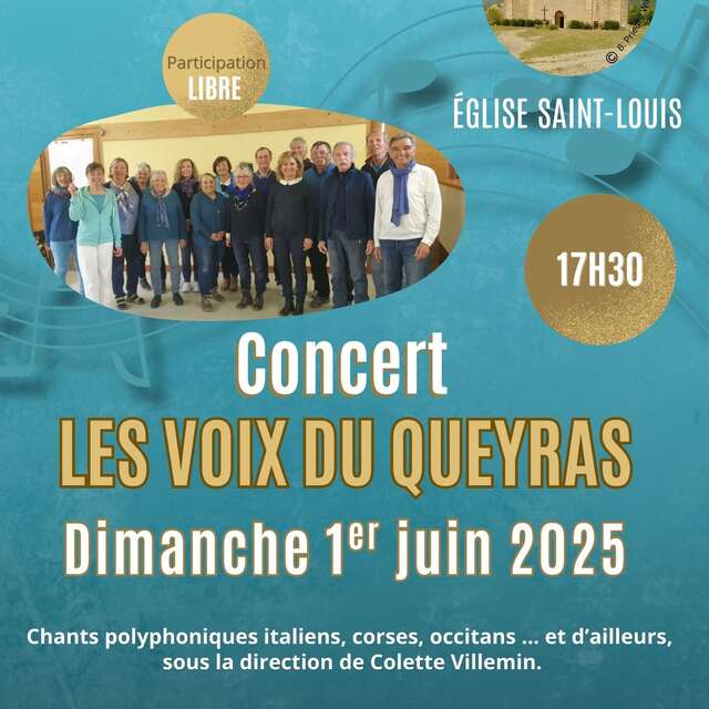 Concert les voix du Queyras