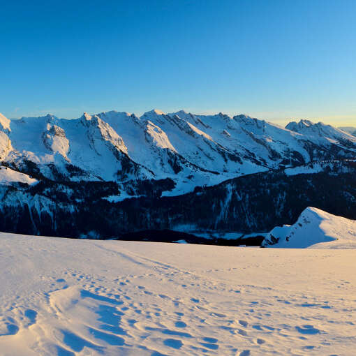 La chaîne des Aravis