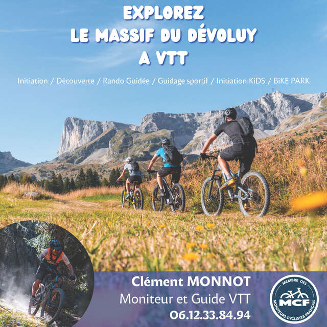 Clément Monnot - Moniteur et guide VTT