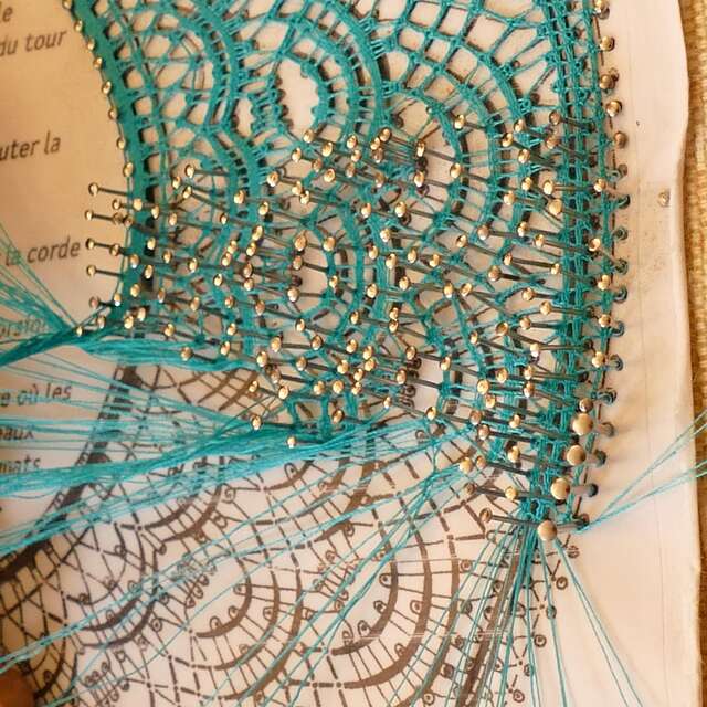 La dentelle aux fuseaux