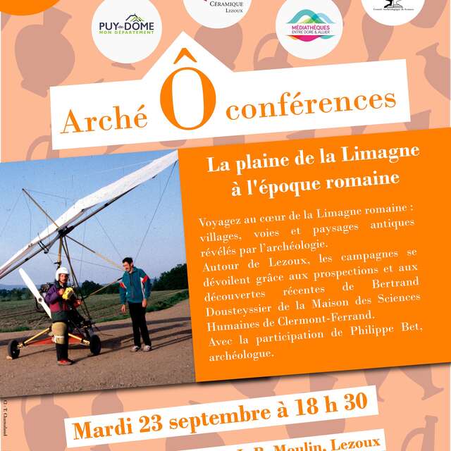 Arché Ô conférence : La plaine de Limagne à l'époque romaine