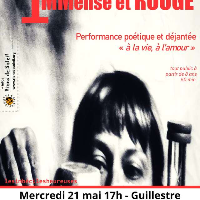 Spectacle Dans un Prévert Immense et Rouge