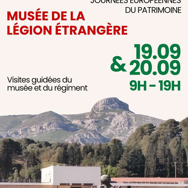 JEP - Visite du musée de la Légion étrangère