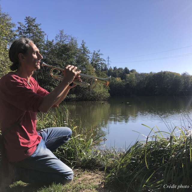 Musique en chemin...au fil de l’eau, au Lac d’Aubusson.
