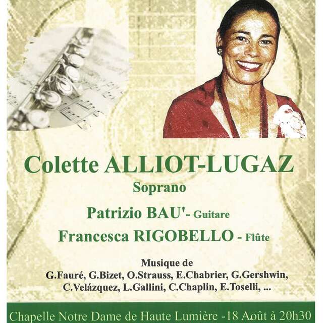 Cantatrice Colette Alliot-Lugaz