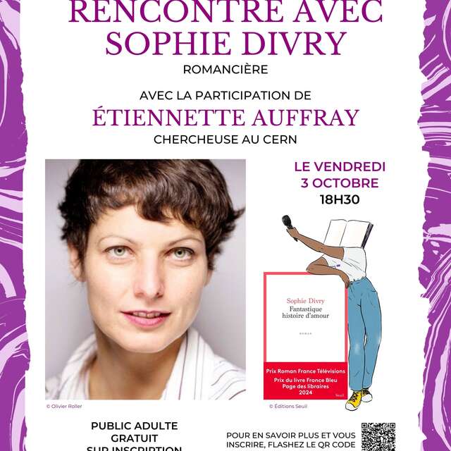 Fête de la Science - Rencontre avec Sophie Divry et Étiennette Auffray