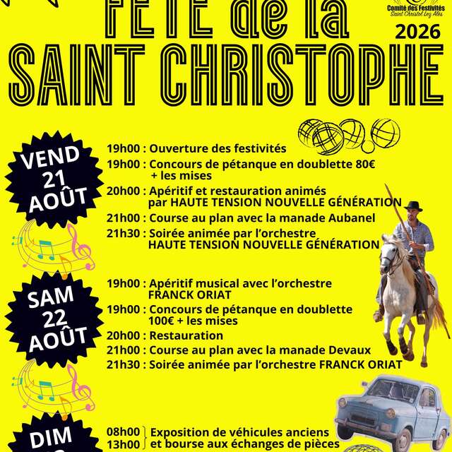 Fête de la saint Christophe