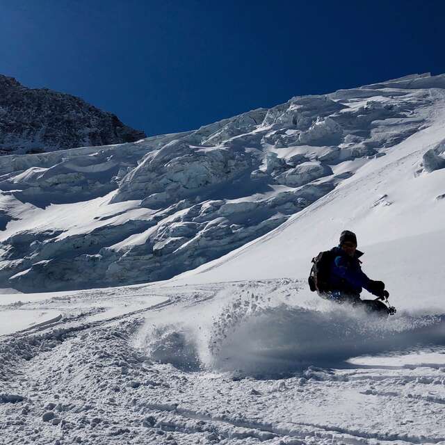 Héliski avec Joseph Morelli