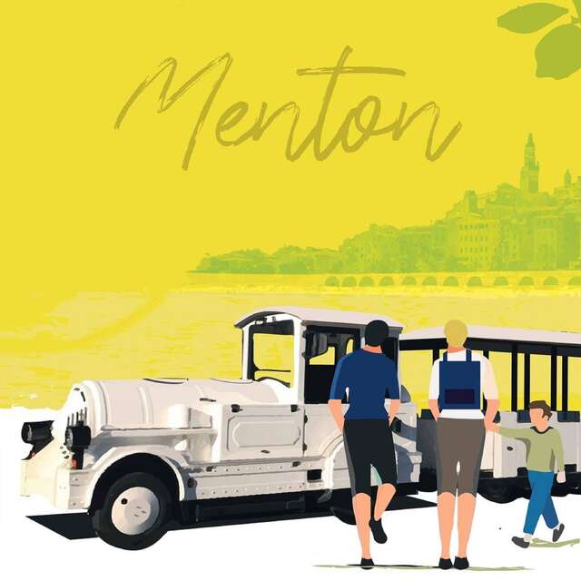 Petit train touristique de Menton - France Voguette