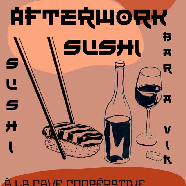 Afterwork 'Sushi' - Cave La Romaine