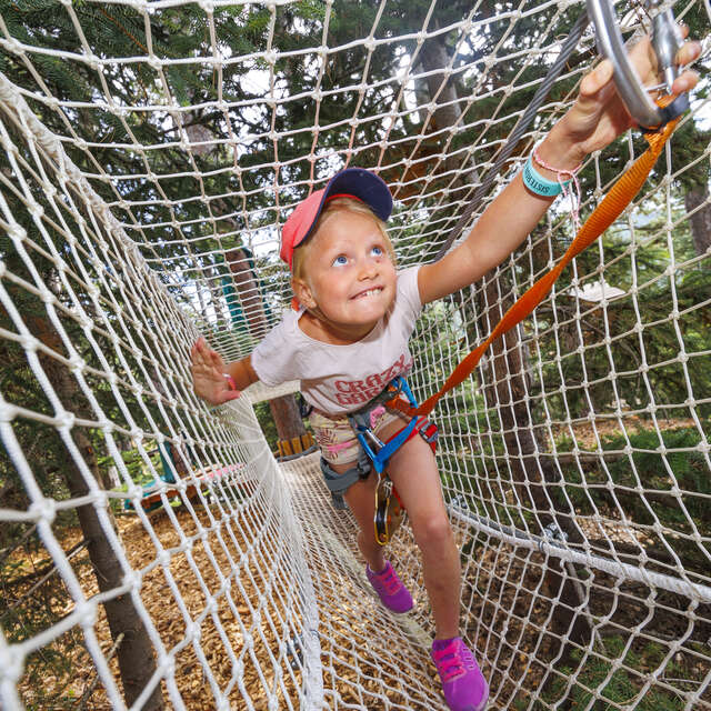 Accrobranche : parcours Kid & Super Kid