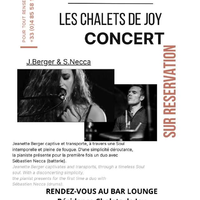 Konzert im Chalets de Joy