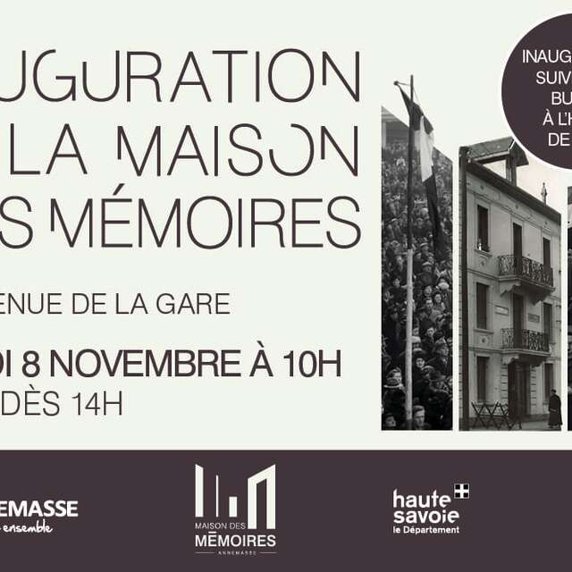Inauguration de la Maison des Mémoires