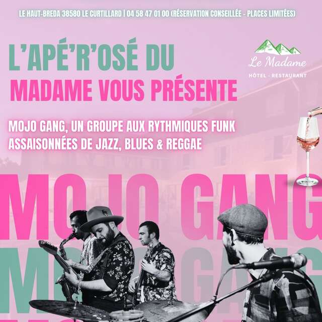 Apé'r'osé 10/07 - groupe Mojo Gang