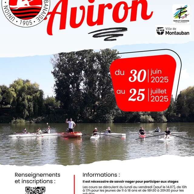 Stage Aviron Juillet 2025