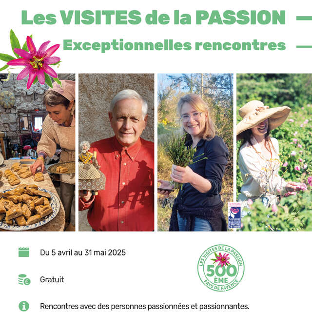 Les visites de la Passion en Pays de Fayence - VAR