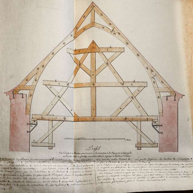 Exposition - Le bois et l'art du charpentier au XVIIIe siècle