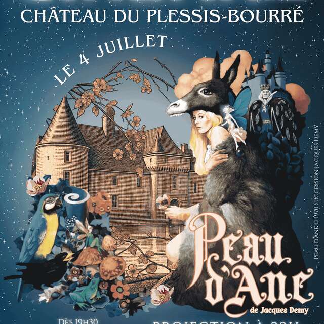 CINEMA PLEIN AIR - Peau d'Âne de Jacques Demy au Plessis-Bourré