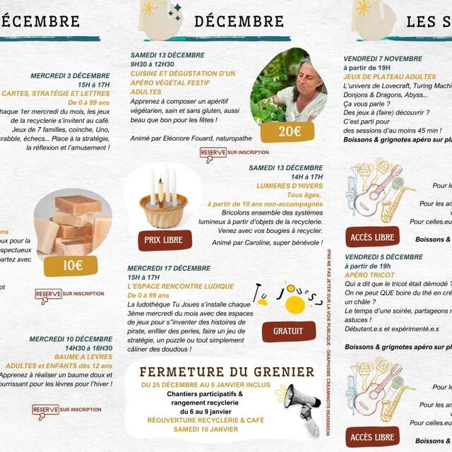 Soirée "Apéro tricot" - L'envers du grenier