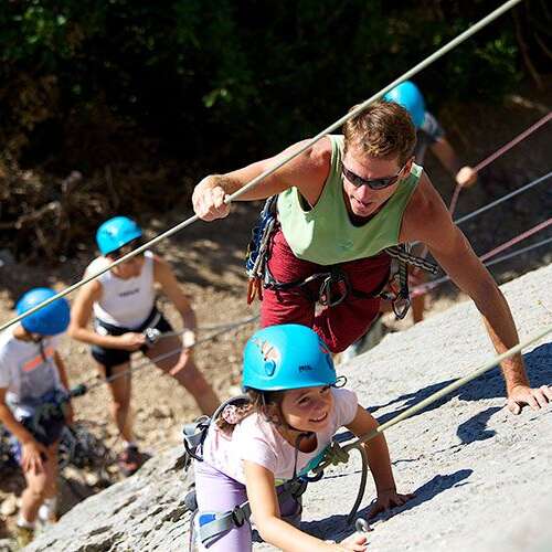 Escalade à Orpierre : cours initiation - progression - Grimper à Orpierre