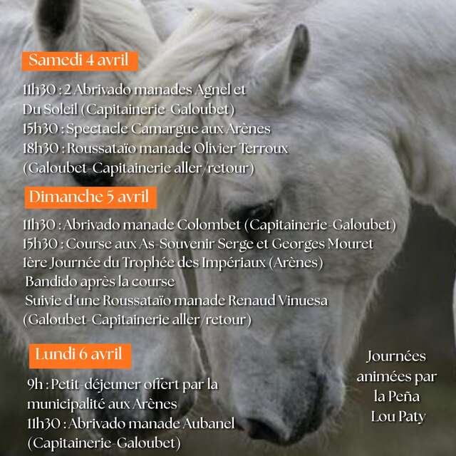 Pâques Camarguaises