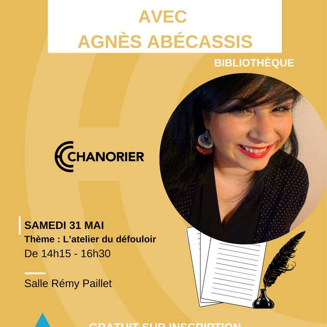 Atelier d'écriture avec Agnès Abécassis