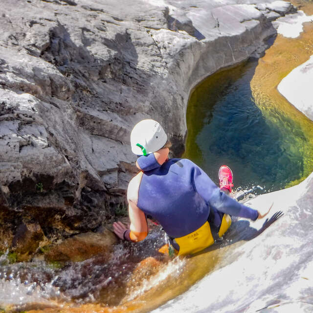 Canyoning Peyron Roux - Evolution Canyon
