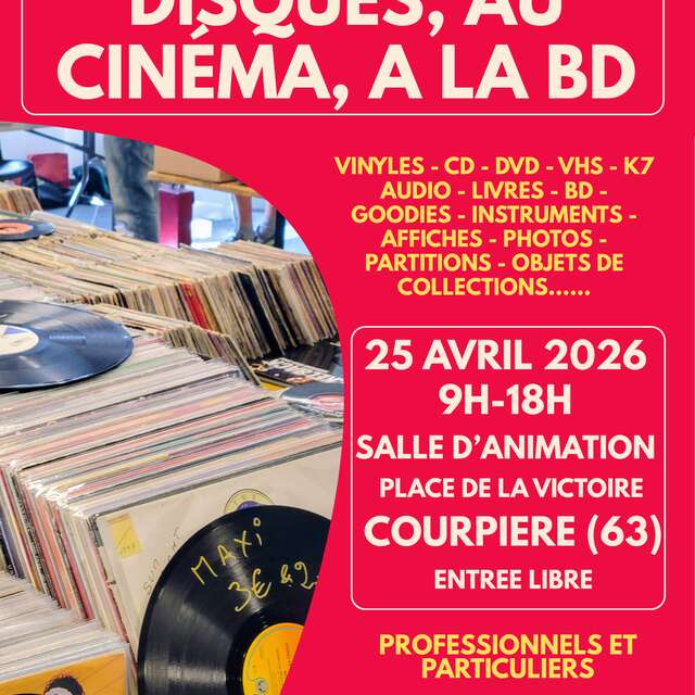 7e foire aux disques, au cinéma et à la BD