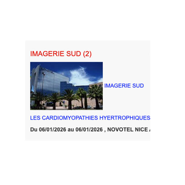 Imagerie Sud 2026