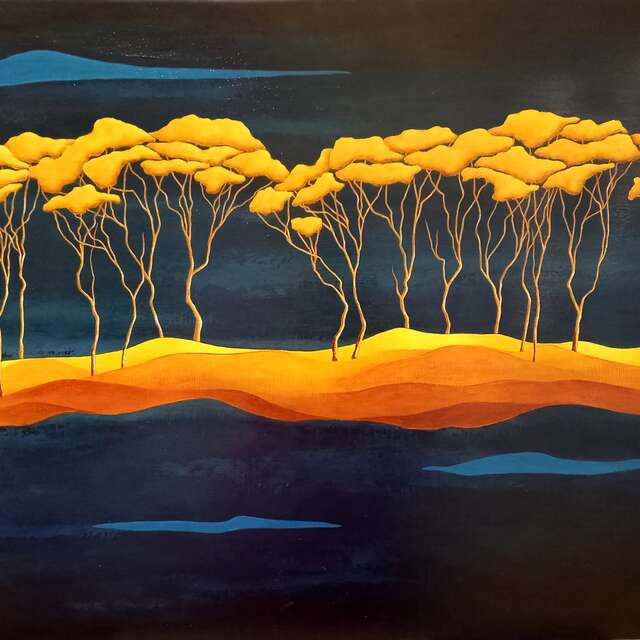 Exposition de peintures d'Hélène Andrieu