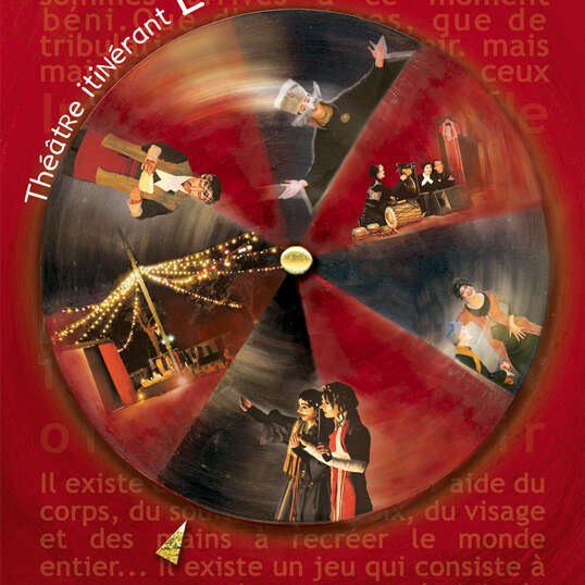 Spectacle "au delà des montagnes bleues" par le théâtre itinérant La Passerelle