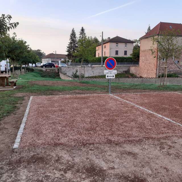 Aire de service et de stationnement Camping-cars