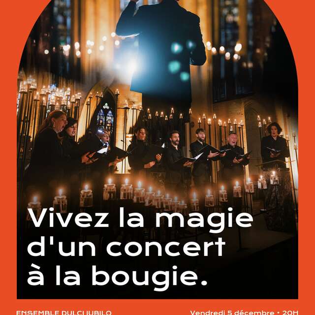 COMPLET - Concert à la bougie : Ensemble Dulci Jubilo - Choeur de chambre  | Festival sacrée musique
