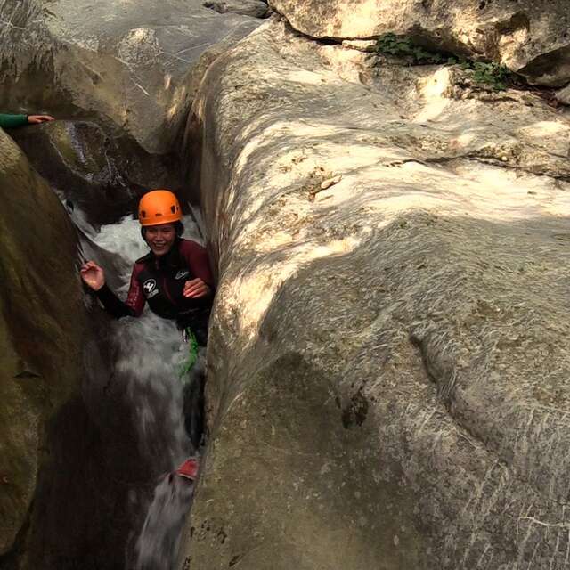 Le canyon sportif de Balme