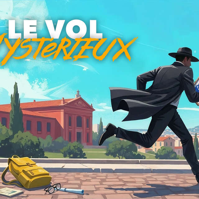 Escape game extérieur "Le vol mystérieux"