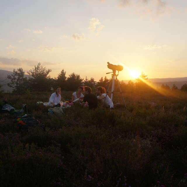 Soiree astronomie en Cevennes