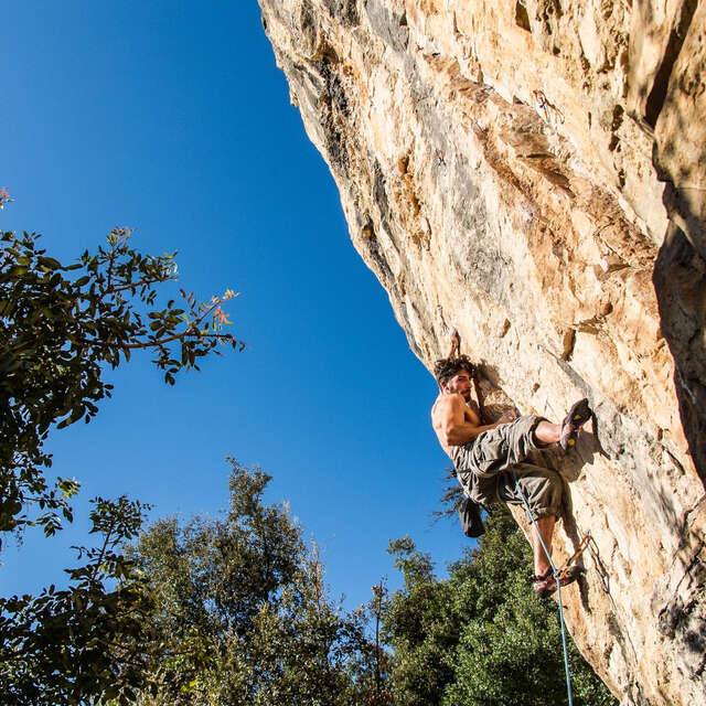 Site d'escalade : les Béguines