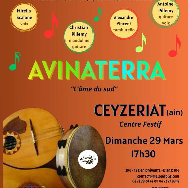 Concert Avinaterra.....voyage en Italie du Sud