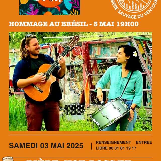 Soirée concert en hommage au Brésil - La Géante de Provence