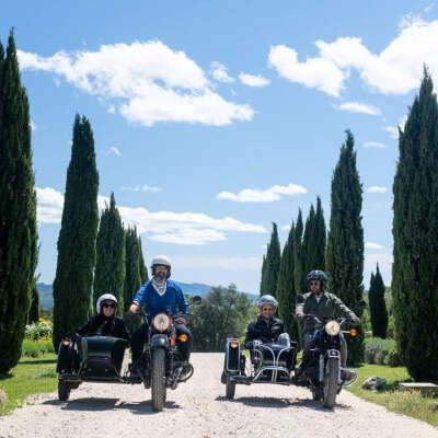 Aix-en-Provence : visite de 2 heures en side-car