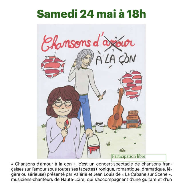 Concert "Chansons d'amour à la con"