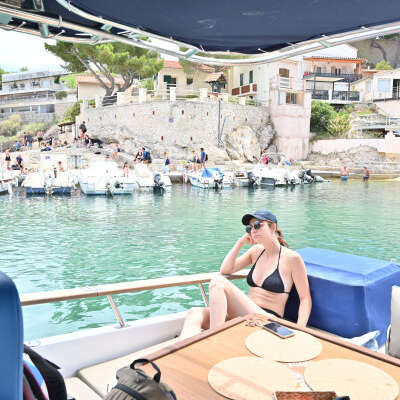Croisière baignade Parc National des Calanques en demi-journée - Musée du Mucem