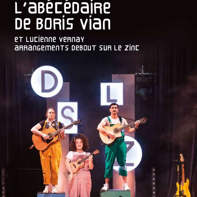 Concert jeune public - L’abécédaire de Boris Vian et Lucienne Vernay arrangements debout sur le zinc