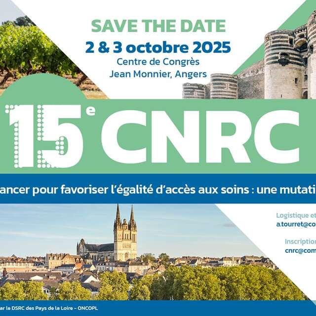 15e Congrès National des Réseaux de Cancérologie