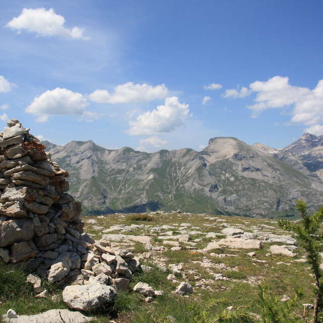 Le sentier des cairns